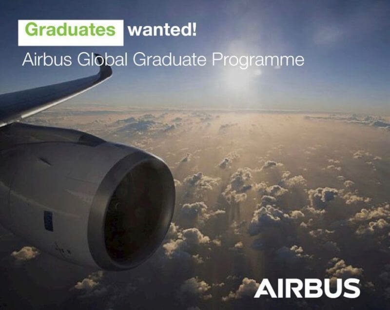 Airbus Off Campus Drive 2022 through Airbus Global Graduate Programme - AGGP