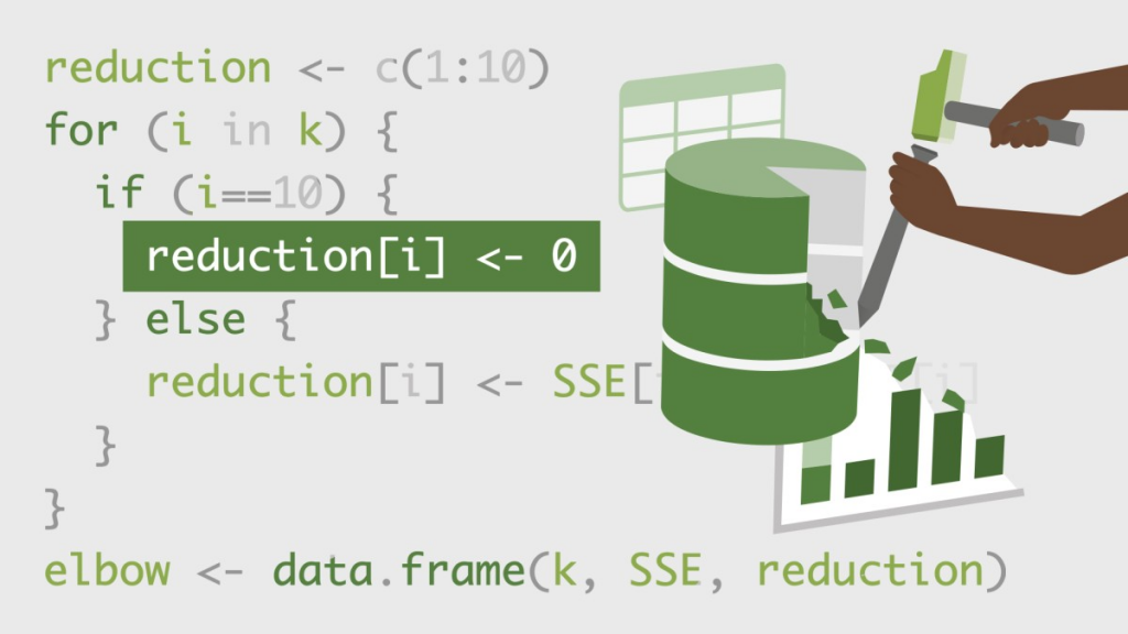 Machine Learning with Data Reduction in Excel, R, and Power BI